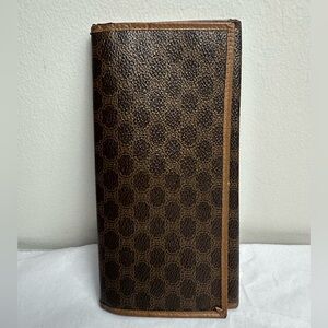 Celine Macadam coated canvas wallet